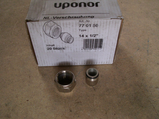 Uponor NL-koppeling 14x1/2"knel  770150